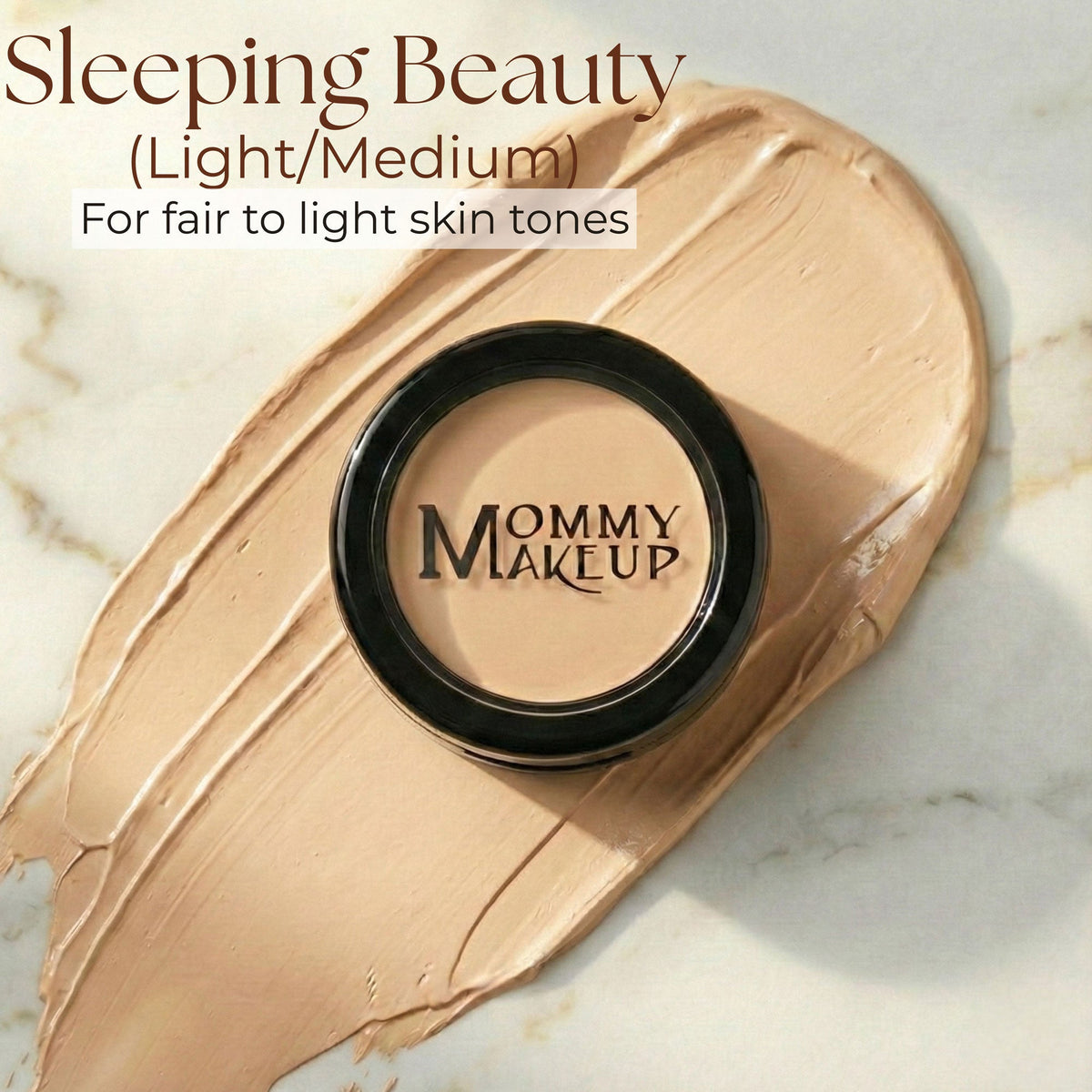 Mommy's Little Helper Concealer, Eyeshadow Base & Face Cover Up - Sleeping Beauty (Light/Medium)-Mommy's Little Helper Concealer, Eyeshadow Base & Face Cover Up - Sleeping Beauty (Light/Medium)