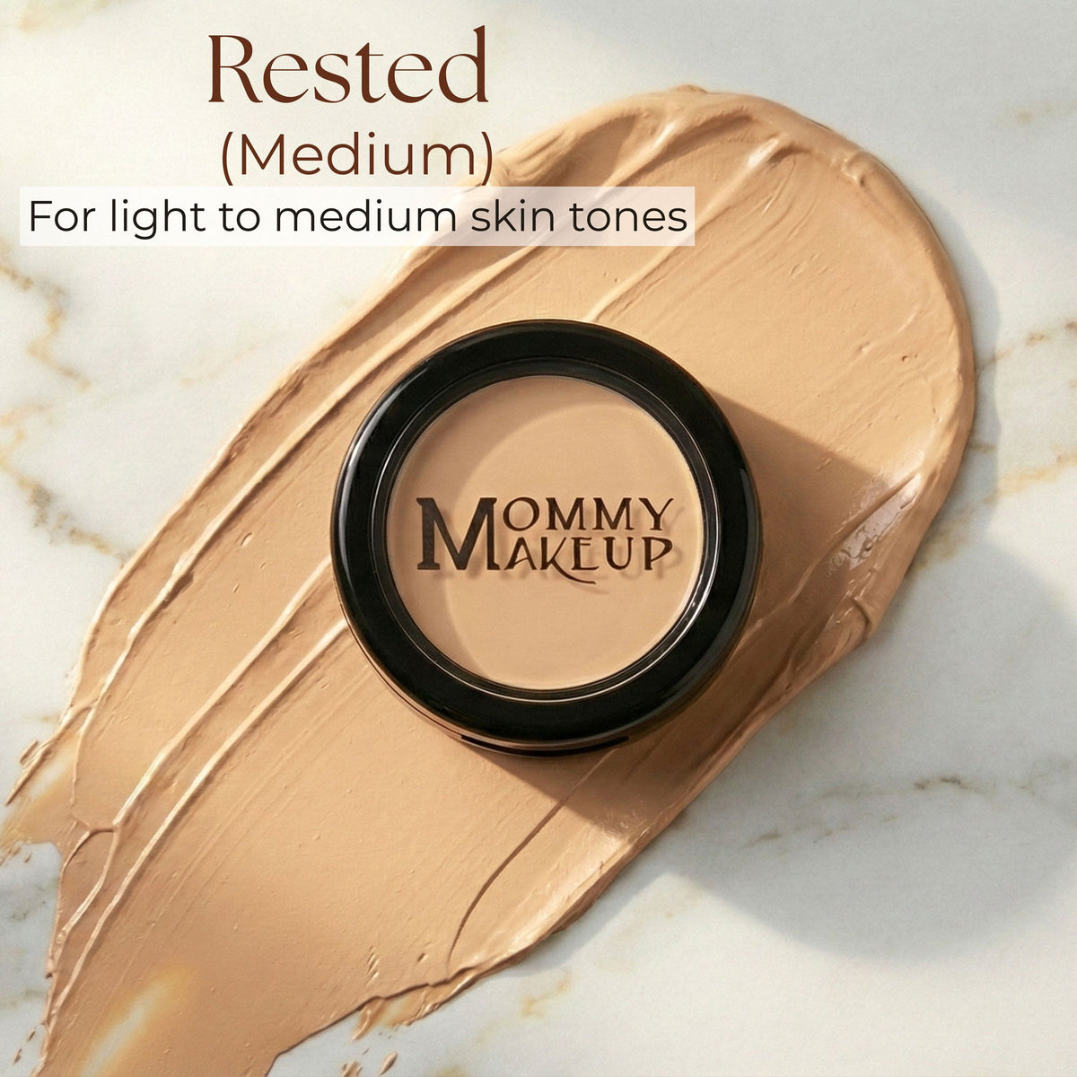 Mommy's Little Helper Concealer, Eyeshadow Base & Face Cover Up - RESTED (Medium)-Mommy's Little Helper Concealer, Eyeshadow Base & Face Cover Up - RESTED (Medium)
