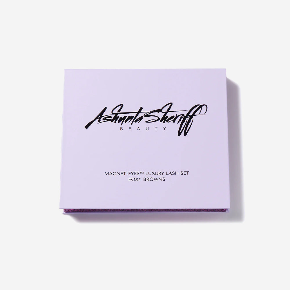 Ashunta Sheriff Beauty MagnetiEYES™ Foxy Browns Luxury Lash Set-Ashunta Sheriff Beauty MagnetiEYES™ Foxy Browns Luxury Lash Set