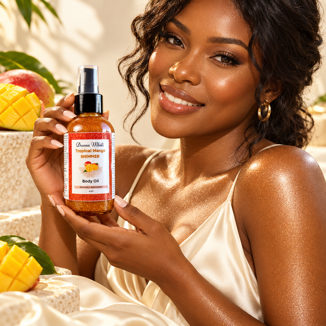 Tropical Mango Shimmer Body Oil-Tropical Mango Shimmer Body Oil