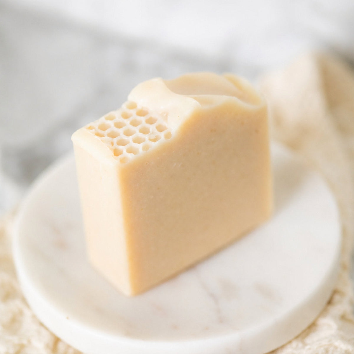 Milk + Honey Fragrance Free Handmade Tallow and Goat Milk Soap Bar-Milk + Honey Fragrance Free Handmade Tallow and Goat Milk Soap Bar