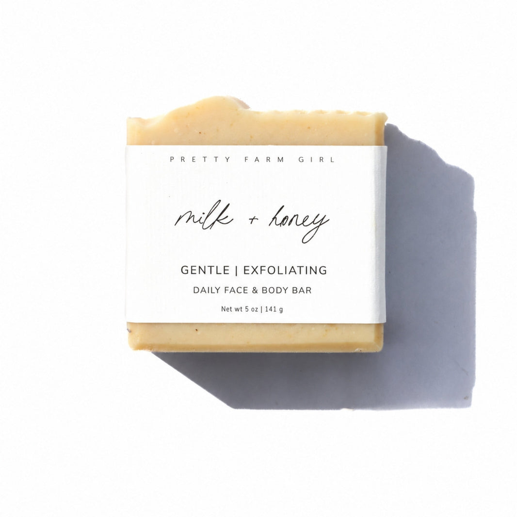 Fragrance Free Handmade Tallow + Goat Milk Soap Bar Trio-Fragrance Free Handmade Tallow + Goat Milk Soap Bar Trio