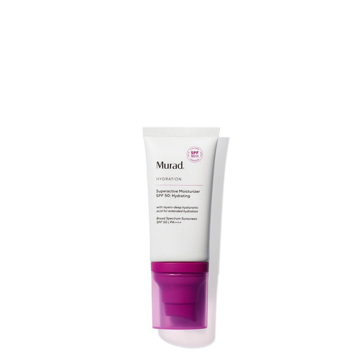Murad Superactive Hydrating Moisturizer SPF 50 - Dewy Hydration Facial Sunscreen 1.7 Oz-Murad Superactive Hydrating Moisturizer SPF 50 - Dewy Hydration Facial Sunscreen 1.7 Oz