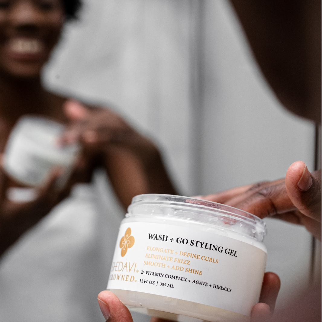 Crowned Styling Wash + Go Gel-Crowned Styling Wash + Go Gel