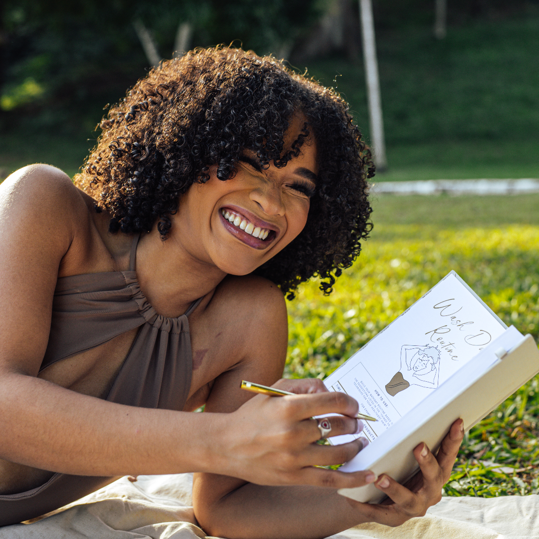 SheGrowin'™️ Planner. Tracker. Journal: Hair & Self Growth Undated Planner-SheGrowin'™️ Planner. Tracker. Journal: Hair & Self Growth Undated Planner