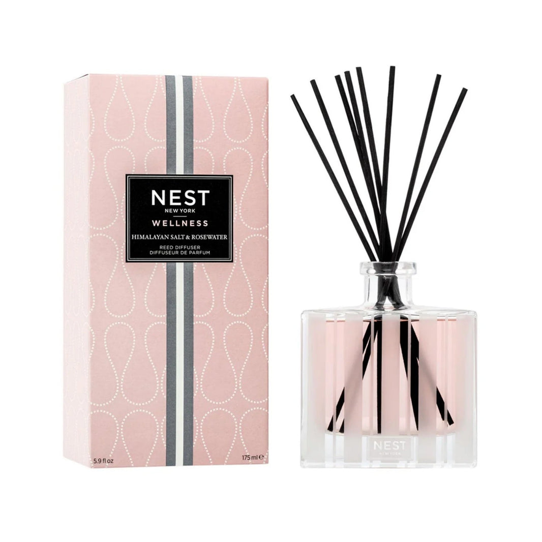 Nest New York Himalayan Salt & Rosewater Diffuser 5.9 OZ-Nest New York Himalayan Salt & Rosewater Diffuser 5.9 OZ