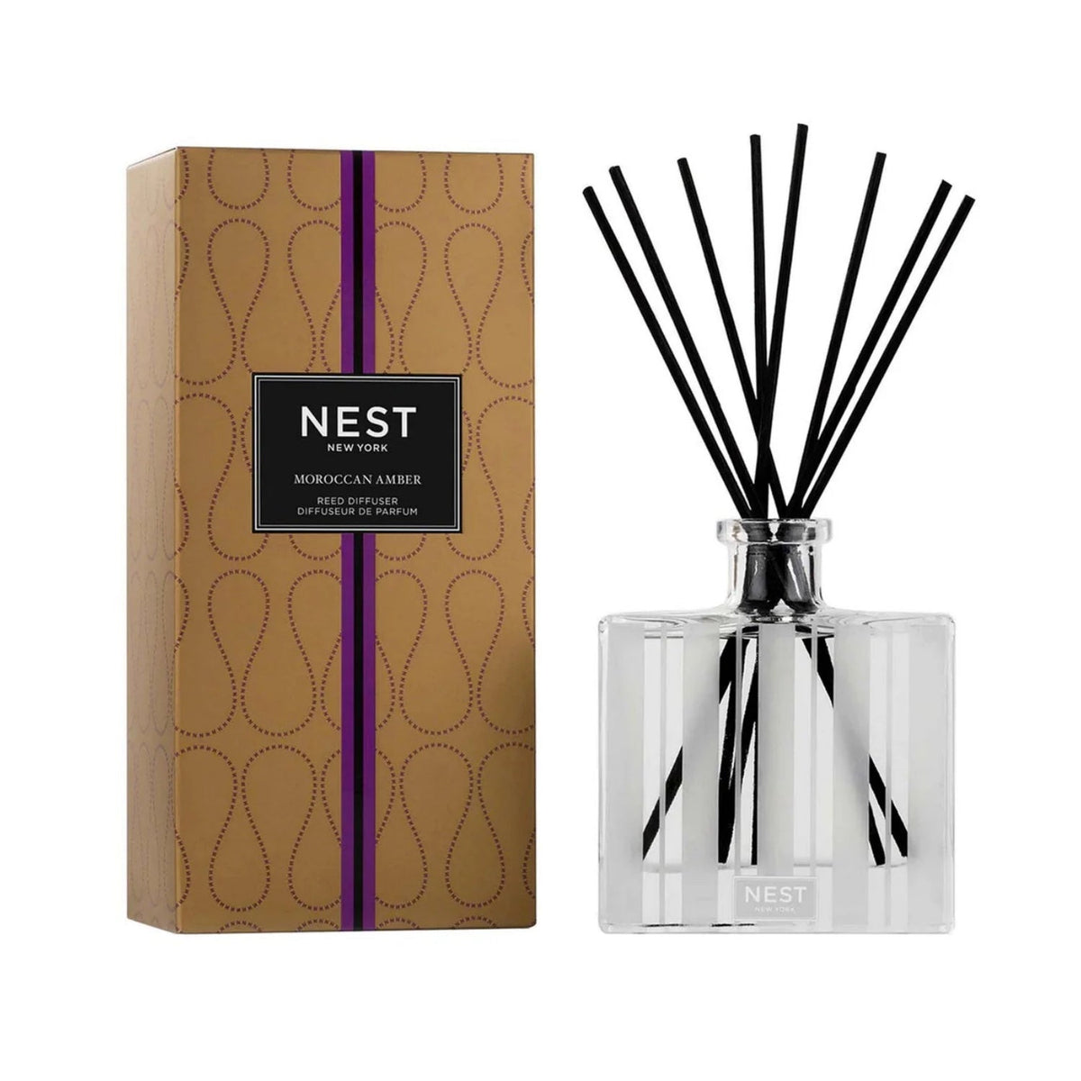 Nest New York Moroccan Amber Reed Diffuser 5.9 OZ-Nest New York Moroccan Amber Reed Diffuser 5.9 OZ