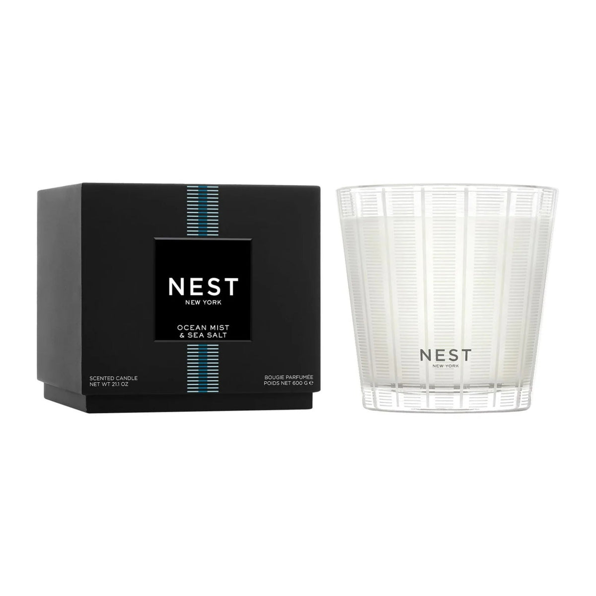 Nest New York Ocean Mist & Sea Salt Scented Candle-Nest New York Ocean Mist & Sea Salt Scented Candle