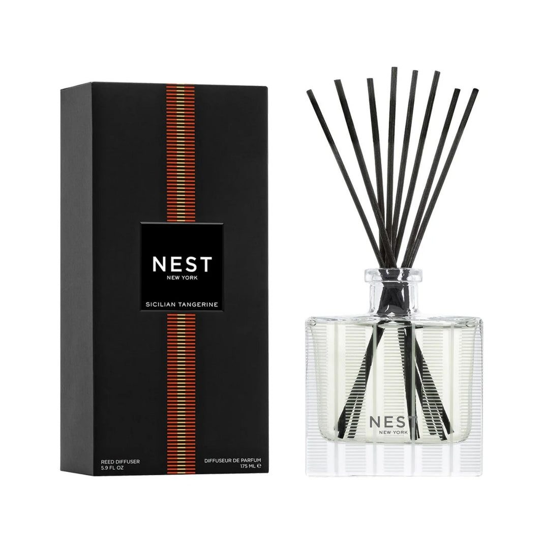 Nest New York Sicilian Tangerine Reed Diffuser 5.9 OZ-Nest New York Sicilian Tangerine Reed Diffuser 5.9 OZ