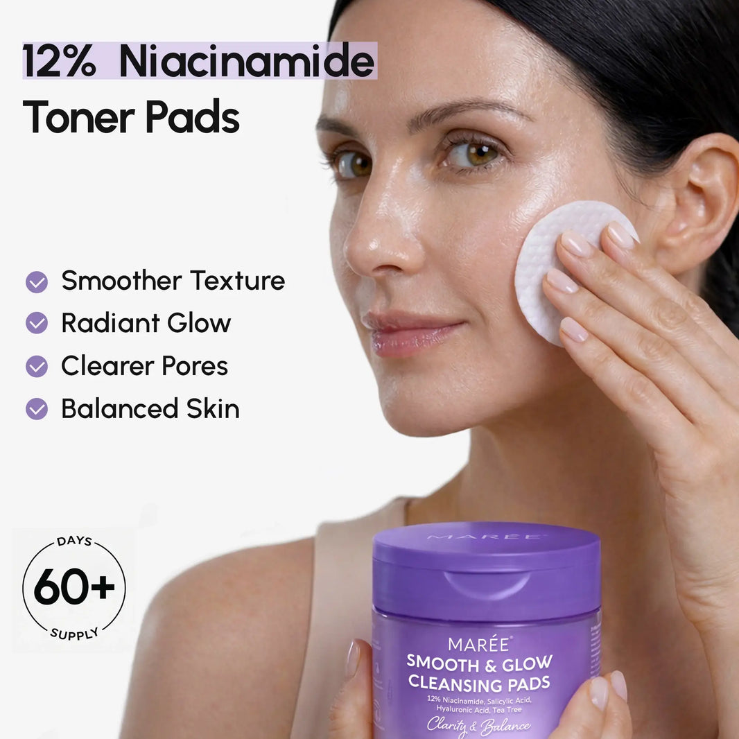 12% Niacinamide Smooth & Glow Pads-12% Niacinamide Smooth & Glow Pads