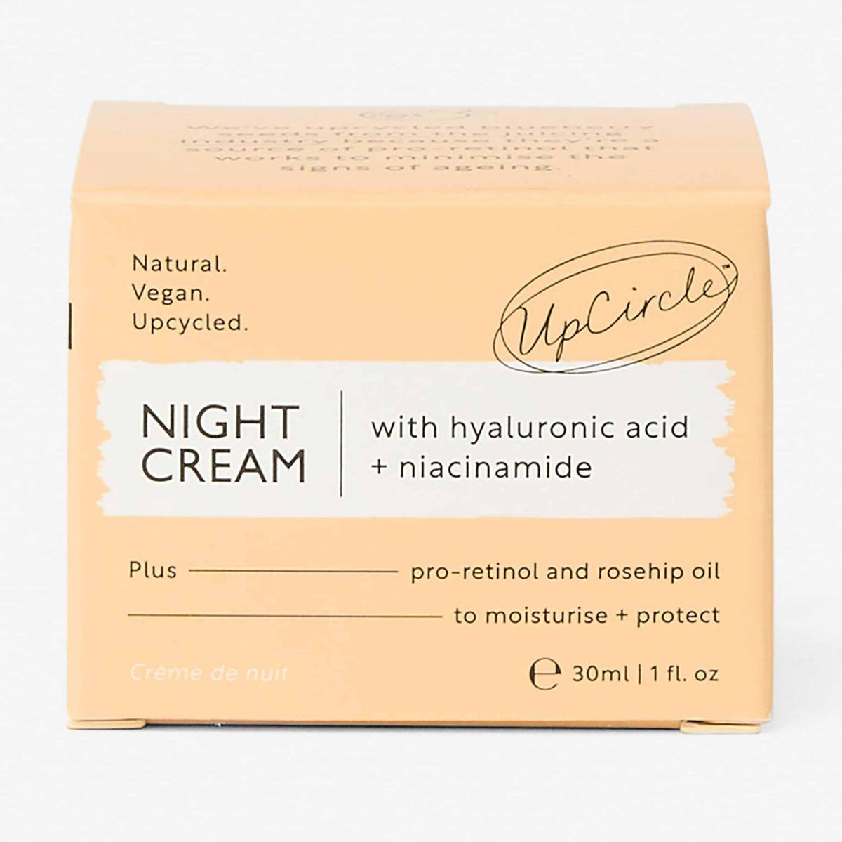Night Cream with Hyaluronic Acid + Niacinamide - Travel Size-Night Cream with Hyaluronic Acid + Niacinamide - Travel Size