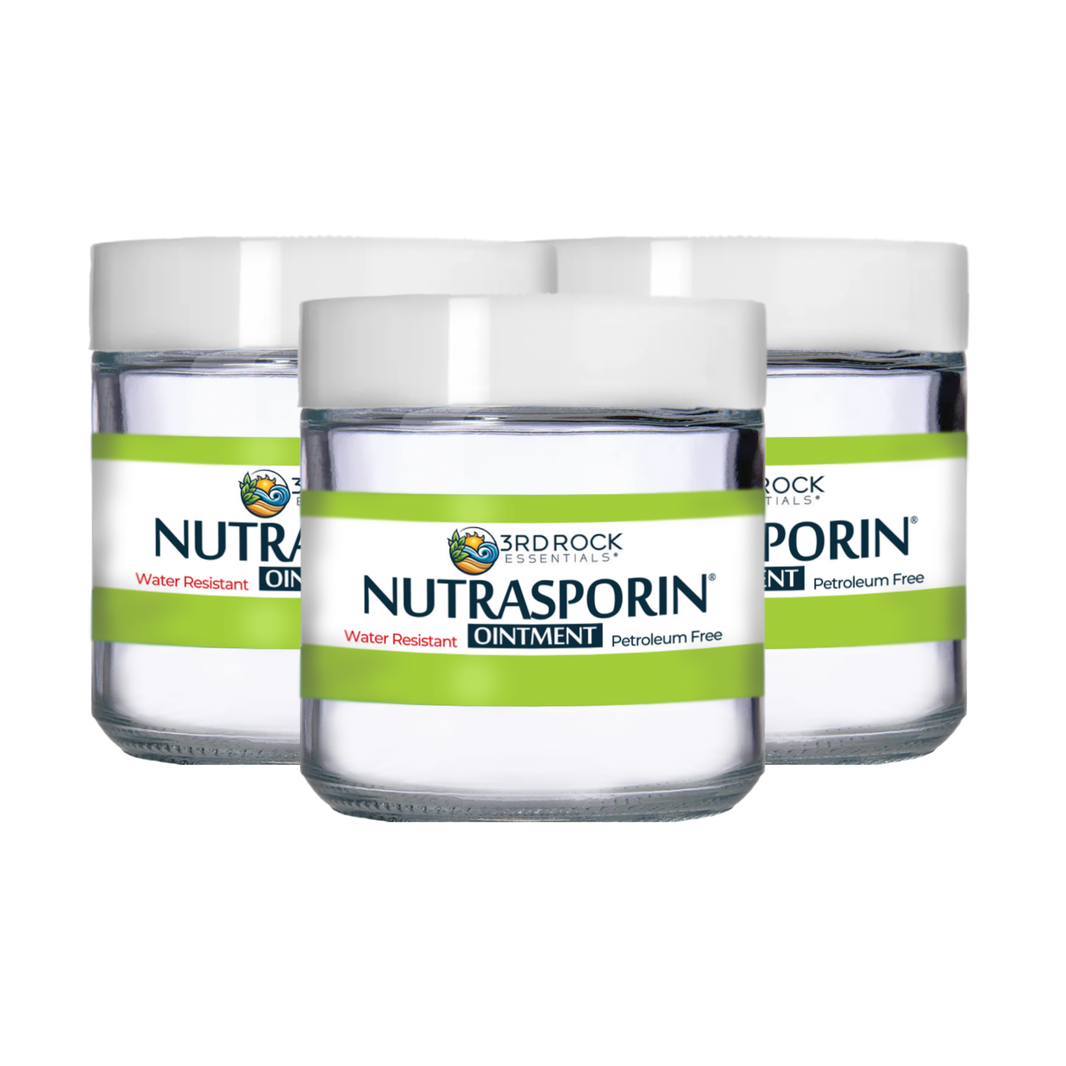 Nutrasporin® - 3oz JAR - All Natural First Aid Ointment 100ppm Silver Gel (Water Resistant)-Nutrasporin® - 3oz JAR - All Natural First Aid Ointment 100ppm Silver Gel (Water Resistant)