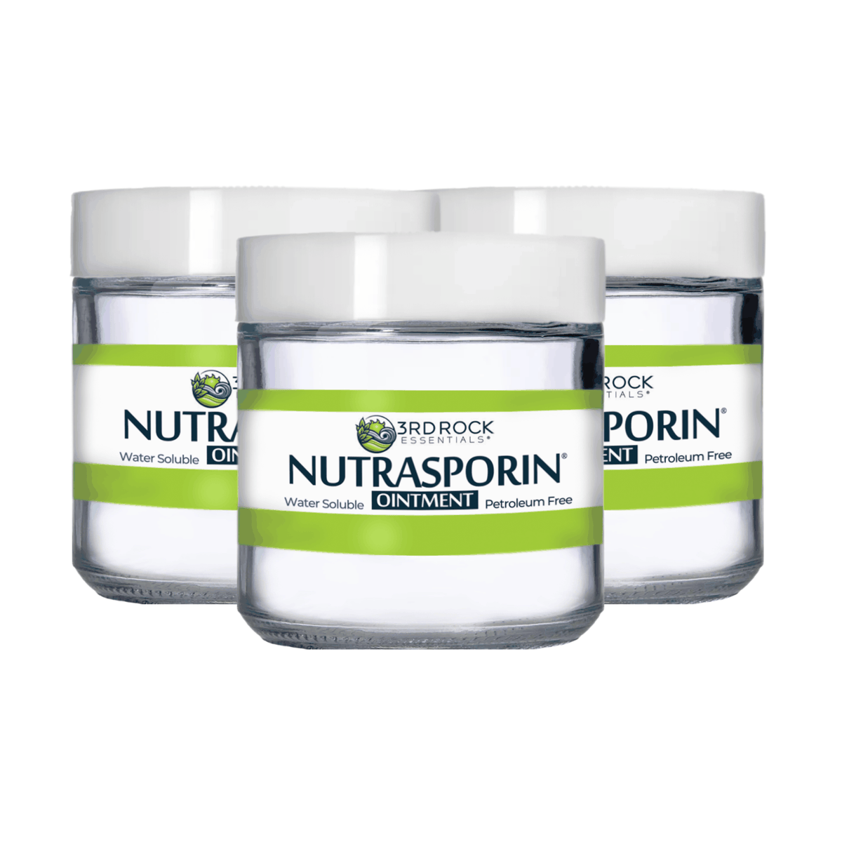 Nutrasporin® All Natural First Aid Ointment - Silver Gel 3 oz Jar-Nutrasporin® All Natural First Aid Ointment - Silver Gel 3 oz Jar