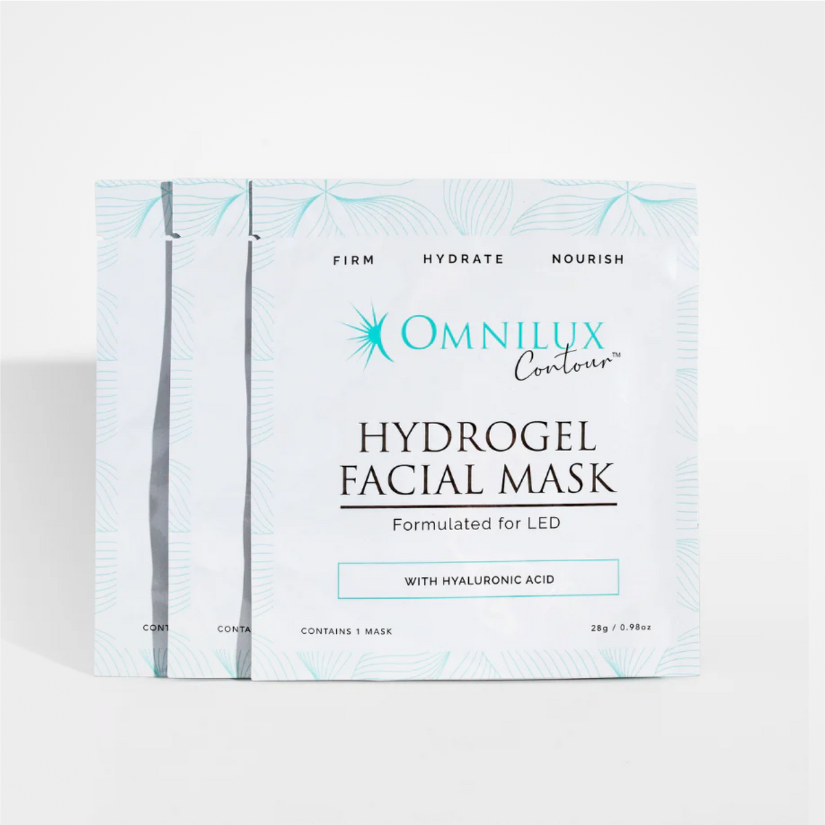 Omnilux Hydrogel Facial Mask (3 pack)-Omnilux Hydrogel Facial Mask (3 pack)
