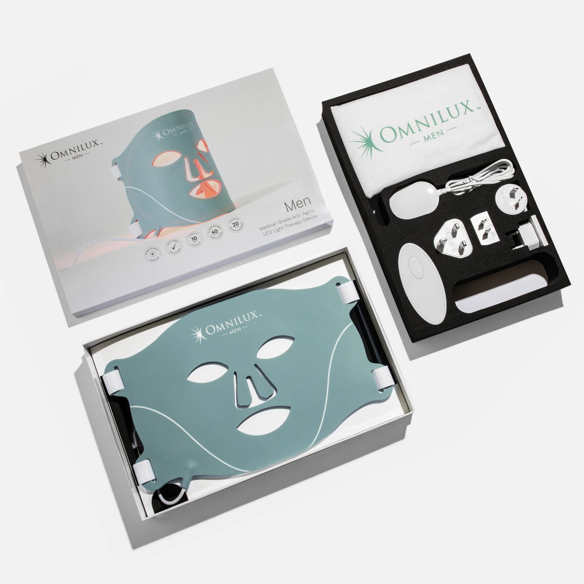 Omnilux Men + Neck & Décolleté Bundle-Omnilux Men + Neck & Décolleté Bundle