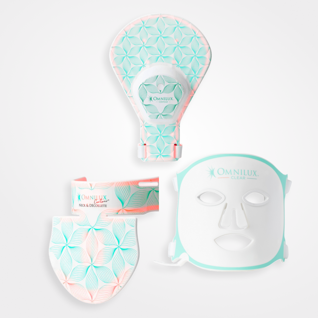 Omnilux Clear + Neck & Décolleté + Contour Glove-Omnilux Clear + Neck & Décolleté + Contour Glove