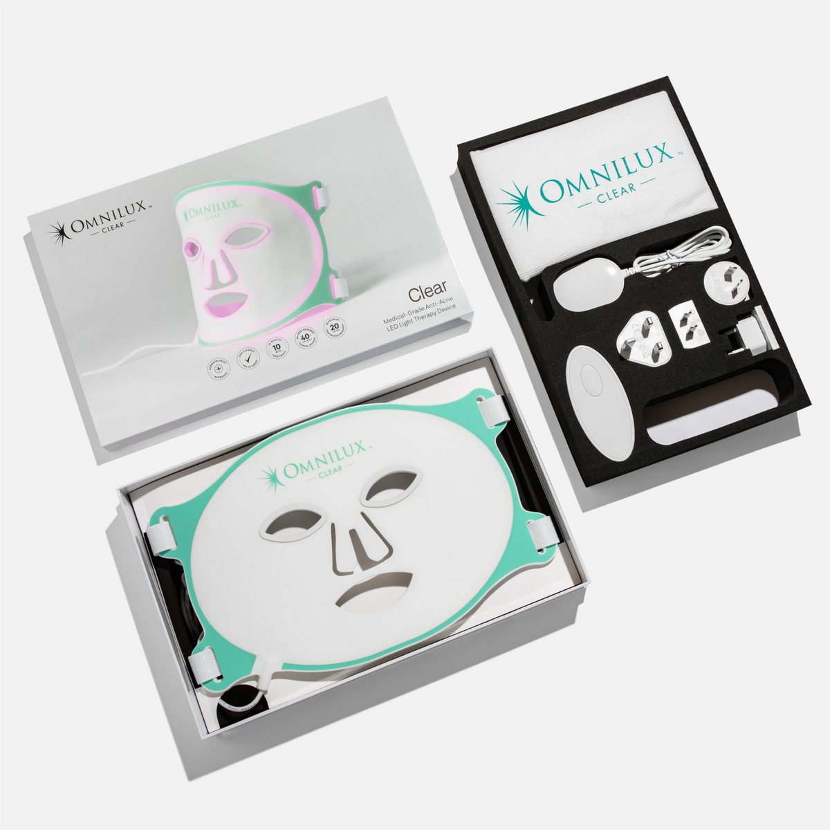 Omnilux Clear + Neck & Décolleté + Contour Glove-Omnilux Clear + Neck & Décolleté + Contour Glove