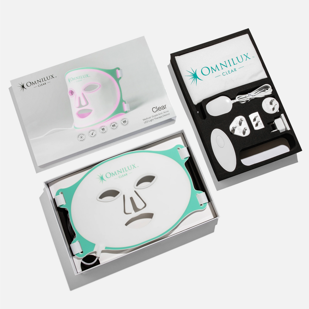 Omnilux Clear + Neck & Décolleté + Contour Glove-Omnilux Clear + Neck & Décolleté + Contour Glove