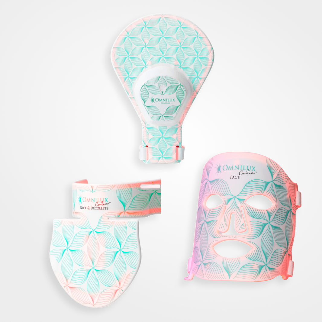 Omnilux Face Contour + Neck & Décolleté + Contour Glove-Omnilux Face Contour + Neck & Décolleté + Contour Glove