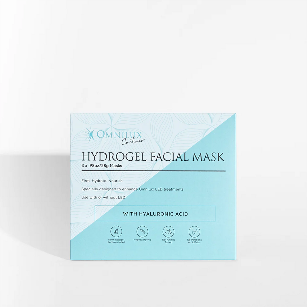 Omnilux Hydrogel Facial Mask (3 pack)-Omnilux Hydrogel Facial Mask (3 pack)