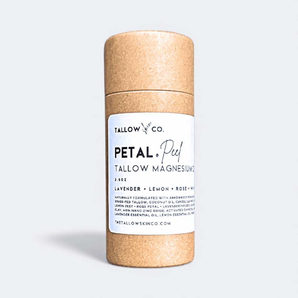 PETAL & PEEL | Tallow Magnesium Deodorant-PETAL & PEEL | Tallow Magnesium Deodorant