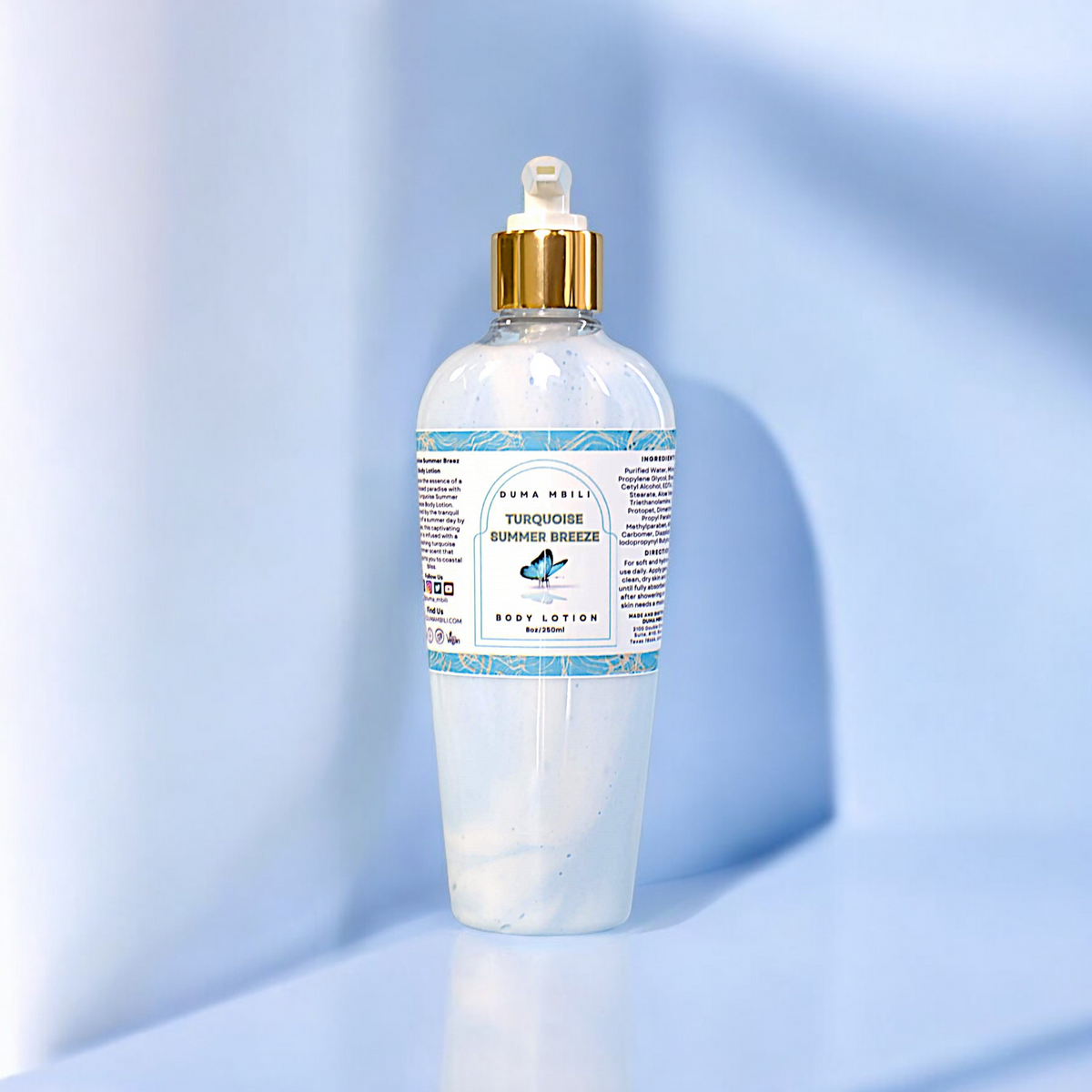 Turquoise Summer Breeze Body Lotion-Turquoise Summer Breeze Body Lotion