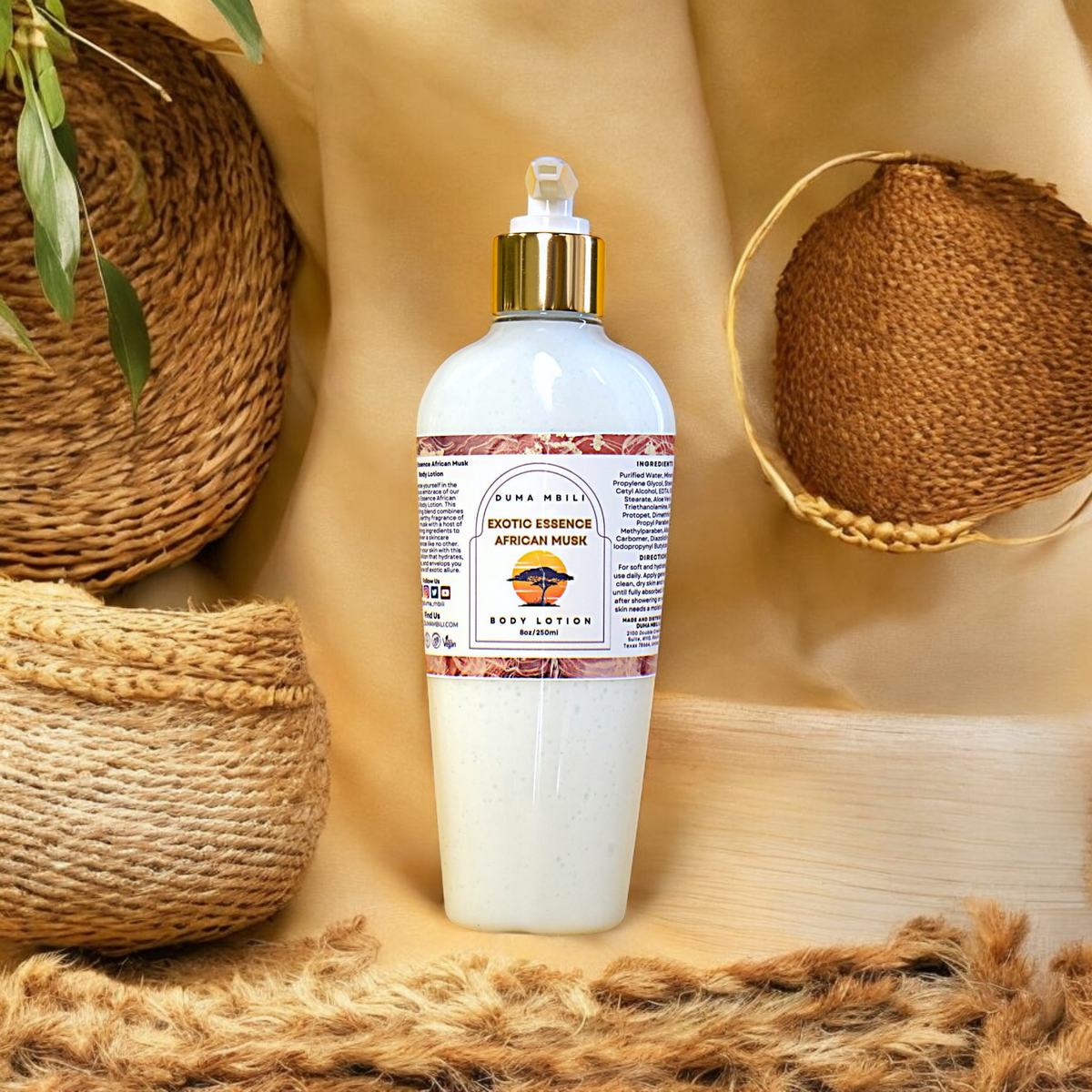 Exotic Essence African Musk Body Lotion-Exotic Essence African Musk Body Lotion
