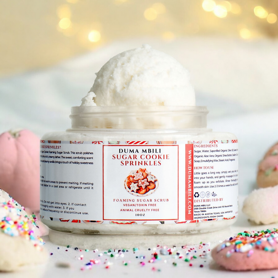 Sugar Cookie Sprinkles Foaming Sugar Scrub-Sugar Cookie Sprinkles Foaming Sugar Scrub