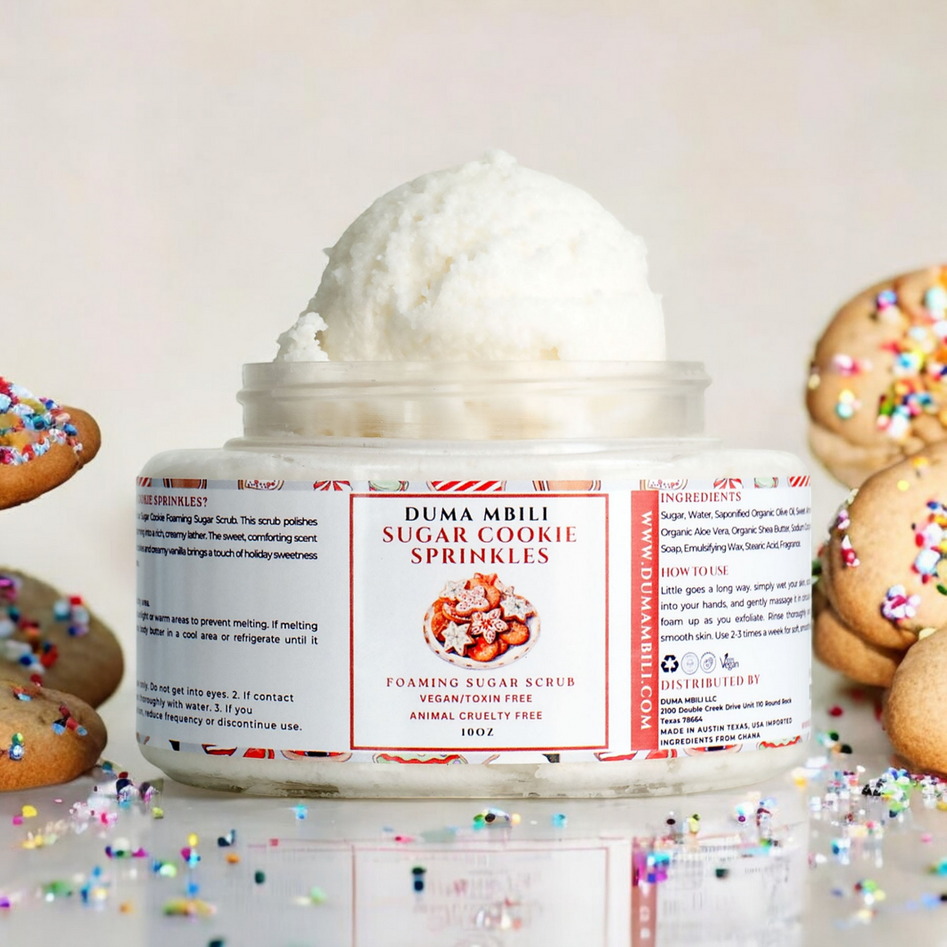 Sugar Cookie Sprinkles Foaming Sugar Scrub-Sugar Cookie Sprinkles Foaming Sugar Scrub