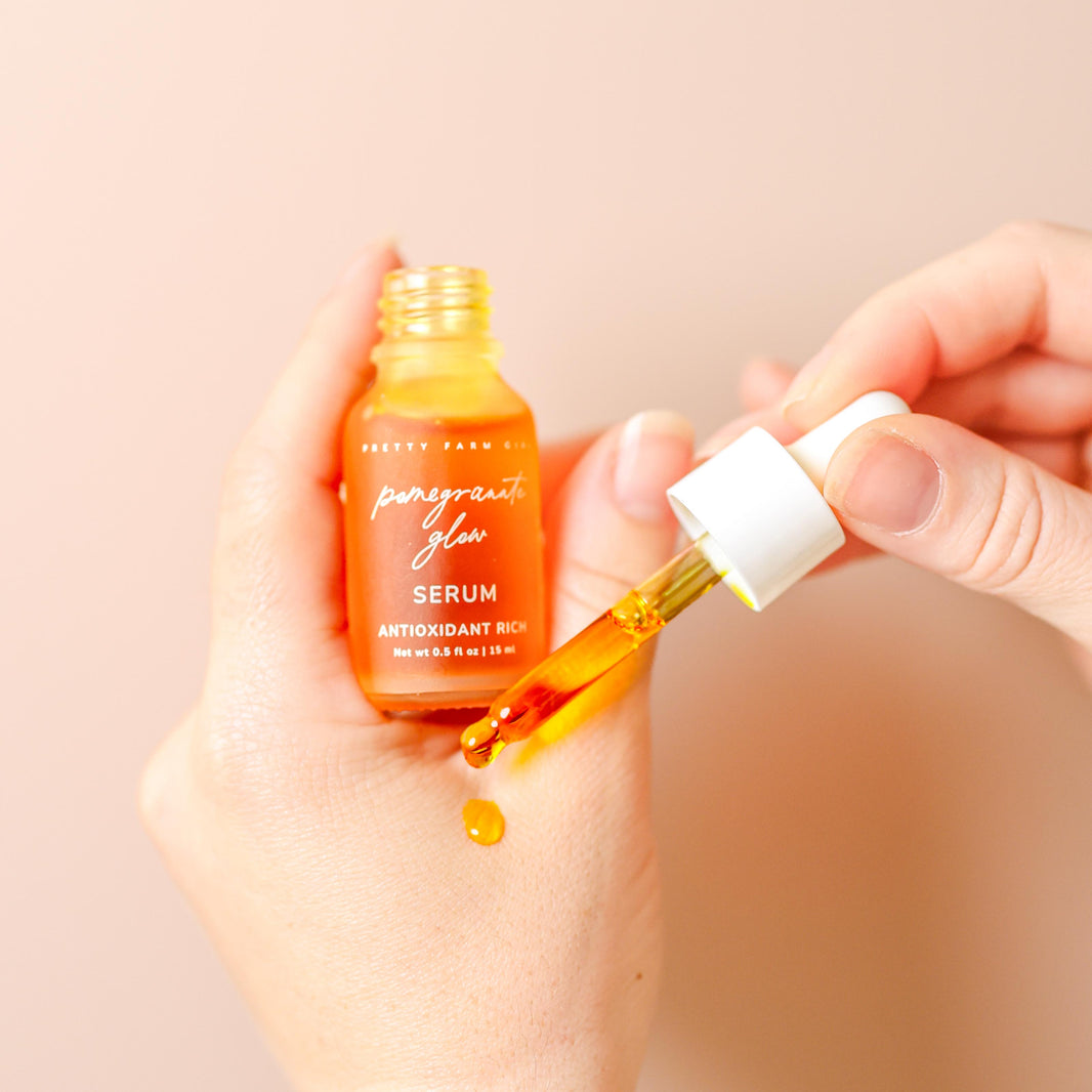 Pomegranate Glow Natural Skin Protecting Serum-Pomegranate Glow Natural Skin Protecting Serum