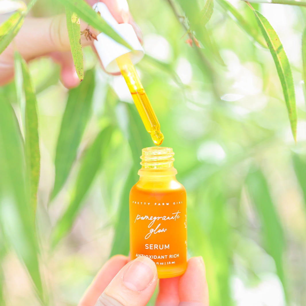 Pomegranate Glow Natural Skin Protecting Serum-Pomegranate Glow Natural Skin Protecting Serum