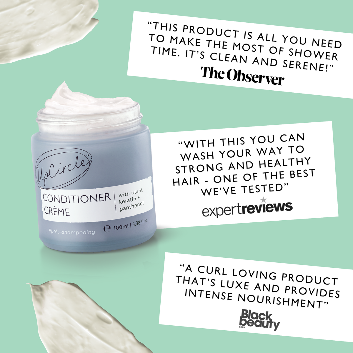 Conditioner Crème with Plant Keratin + Panthenol-Conditioner Crème with Plant Keratin + Panthenol