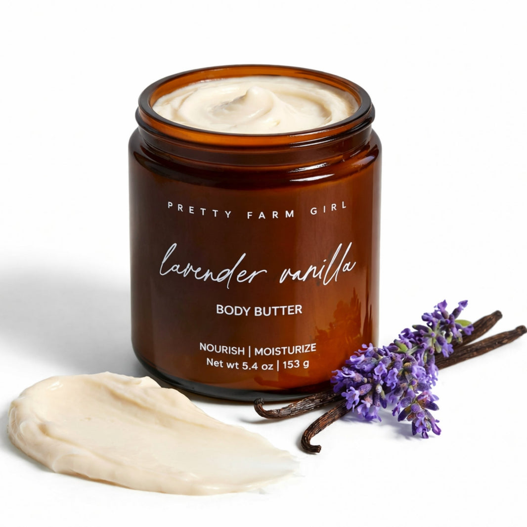 Lavender Vanilla Bean Tallow Body Butter-Lavender Vanilla Bean Tallow Body Butter