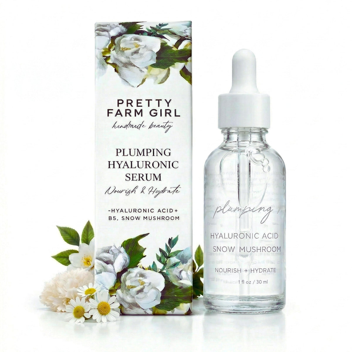 Hyaluronic Plumping Serum with Vitamin B5 + Snow Mushroom-Hyaluronic Plumping Serum with Vitamin B5 + Snow Mushroom