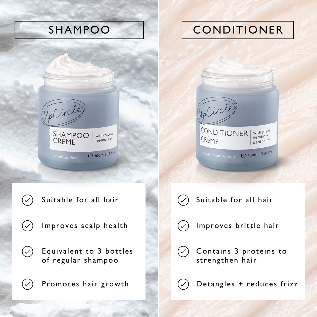 The Haircare Duo + Bamboo Wide Tooth Comb-The Haircare Duo + Bamboo Wide Tooth Comb