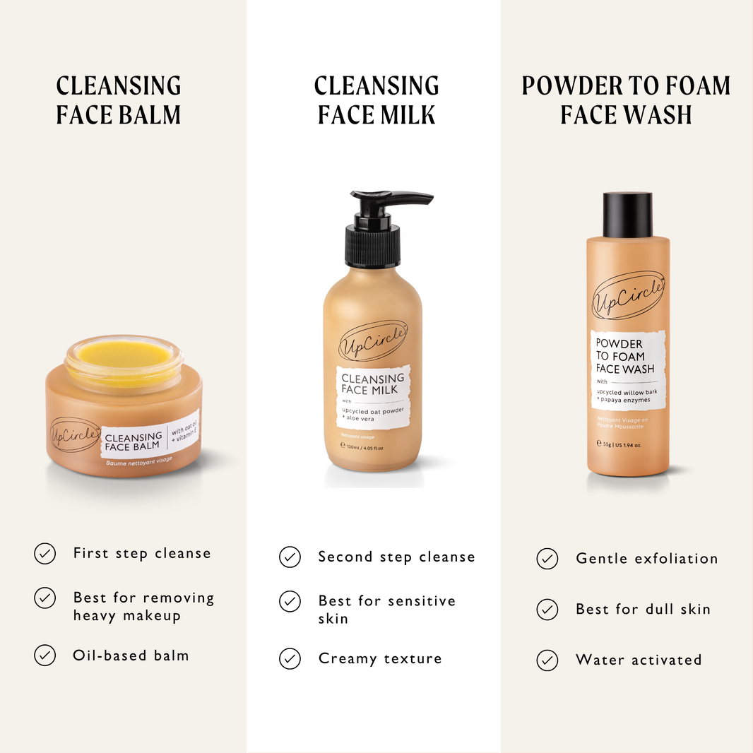 Powder To Foam Face Wash with Willow Bark + Papaya Enzymes-Powder To Foam Face Wash with Willow Bark + Papaya Enzymes