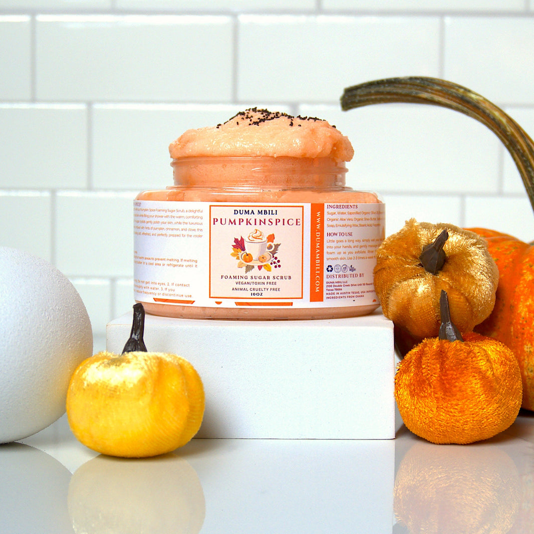 Pumpkin Spice Foaming Body Scrub-Pumpkin Spice Foaming Body Scrub