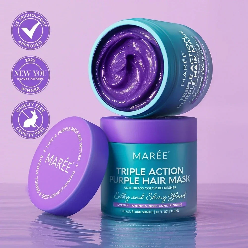 Purple Mask for Blonde Hair-Purple Mask for Blonde Hair