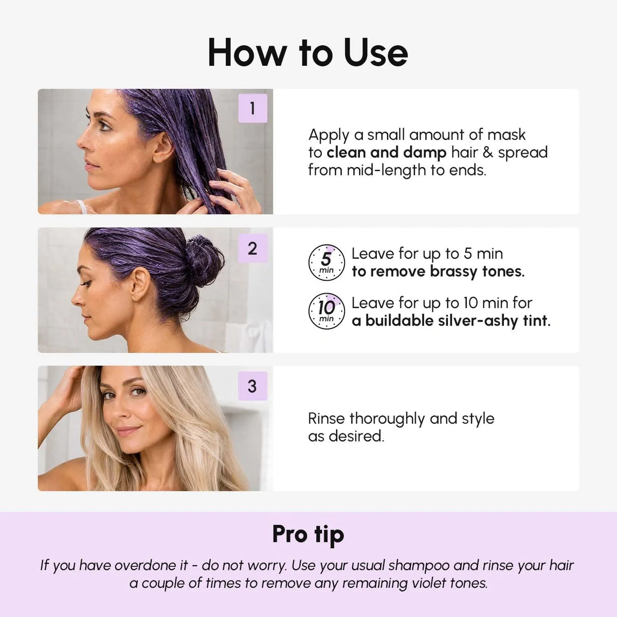 Purple Mask for Blonde Hair-Purple Mask for Blonde Hair
