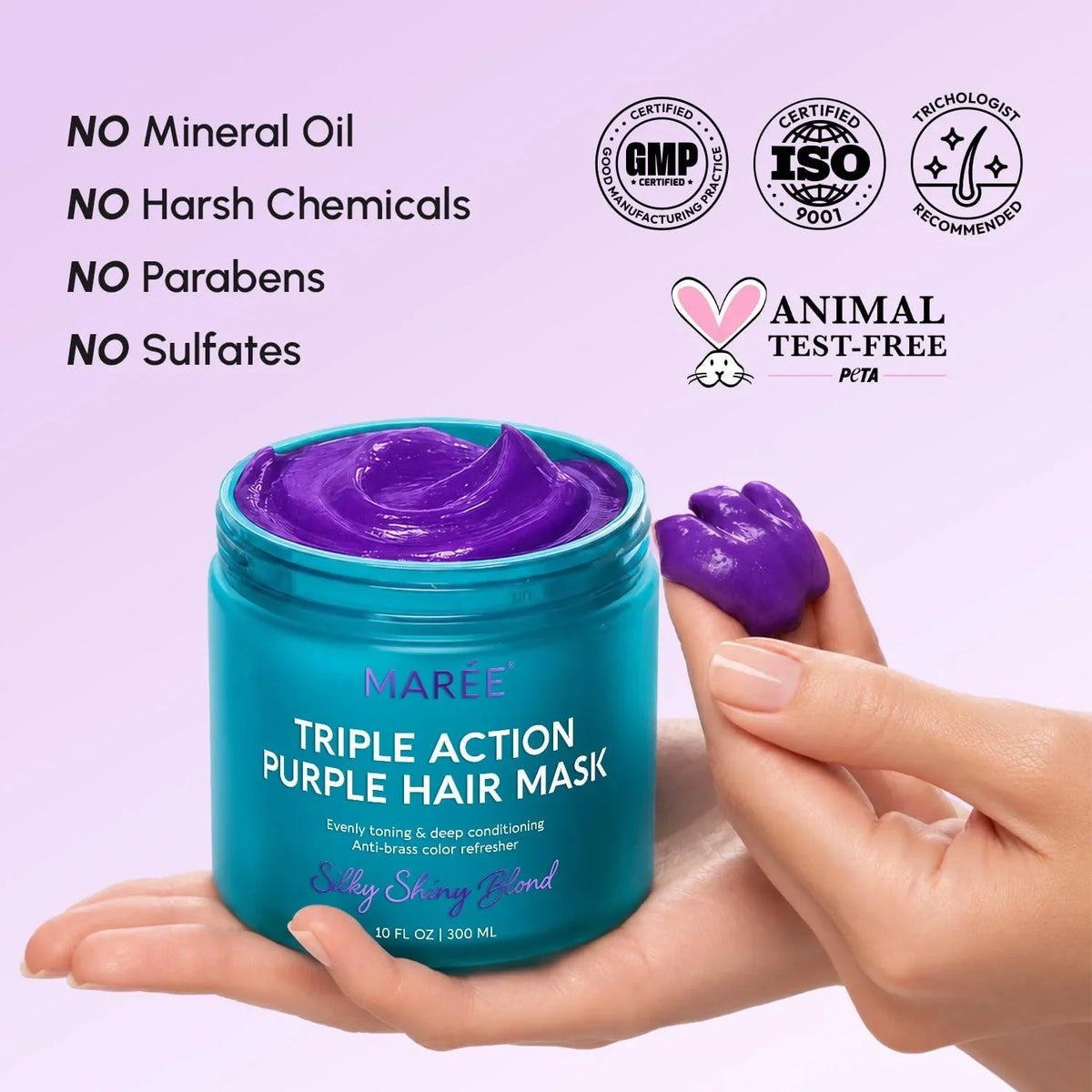 Purple Mask for Blonde Hair-Purple Mask for Blonde Hair