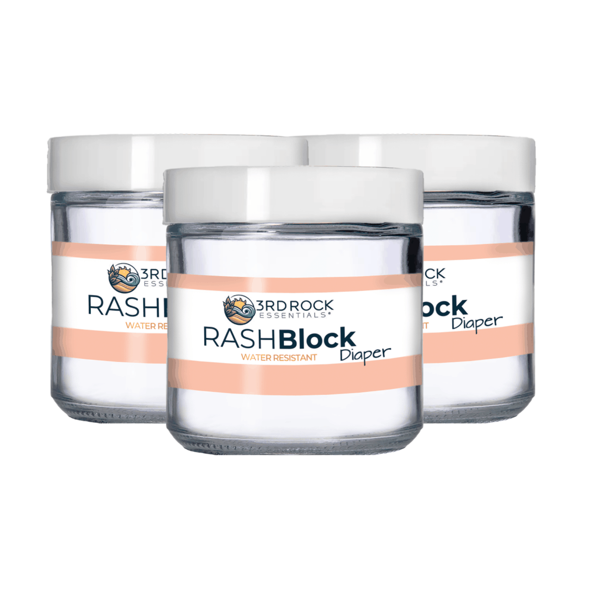 RASHBlock® Diaper - 75ppm Silver Gel Water Resistant 3oz-RASHBlock® Diaper - 75ppm Silver Gel Water Resistant 3oz