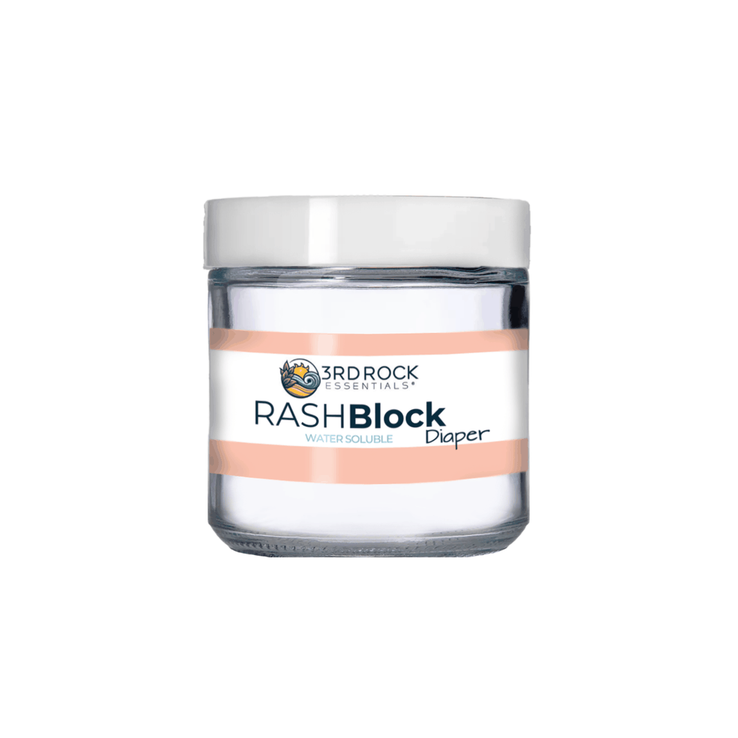 RASHBlock® Diaper 75ppm Silver Diaper Care Ointment - Water Soluble 3 oz-RASHBlock® Diaper 75ppm Silver Diaper Care Ointment - Water Soluble 3 oz