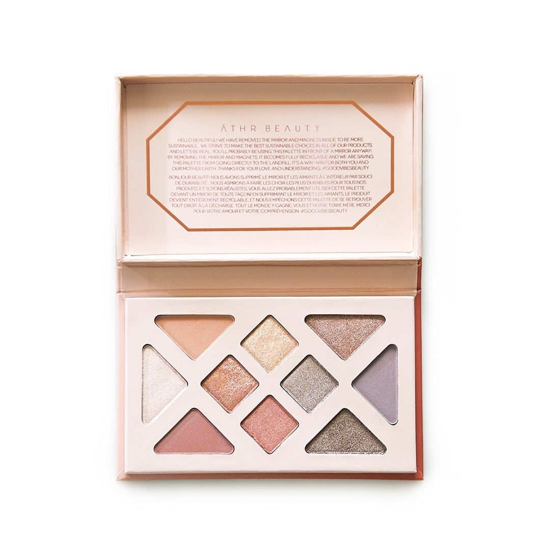 Rose Quartz Crystal Eyeshadow Palette-Rose Quartz Crystal Eyeshadow Palette