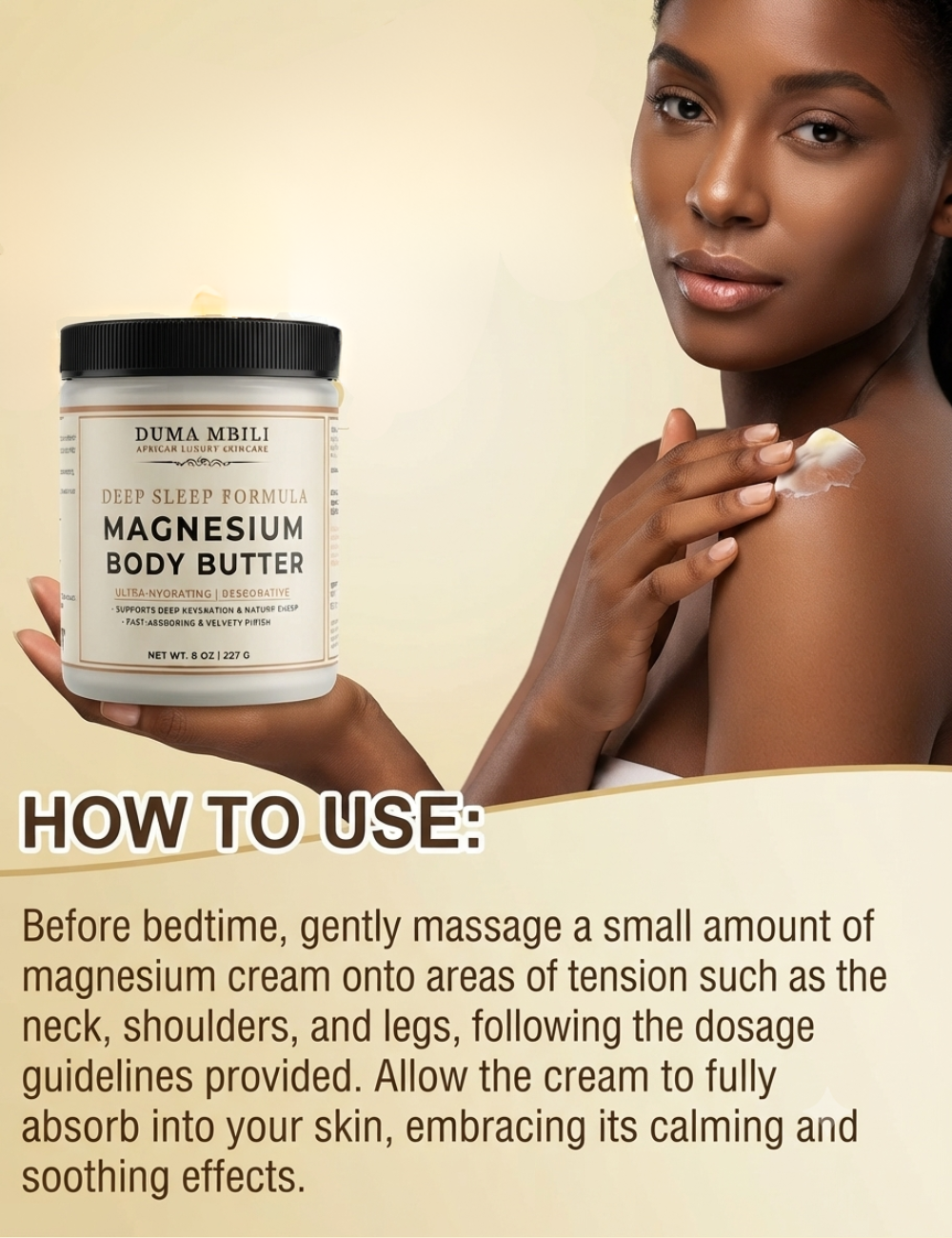 Duma Mbili Deep Sleep Magnesium Body Butter-Duma Mbili Deep Sleep Magnesium Body Butter