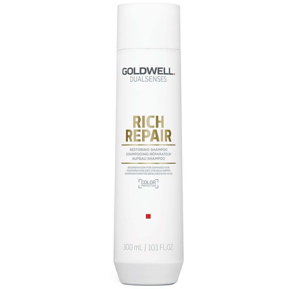 Goldwell DualSenses Rich Repair Restoring Shampoo 10.1 oz-Goldwell DualSenses Rich Repair Restoring Shampoo 10.1 oz