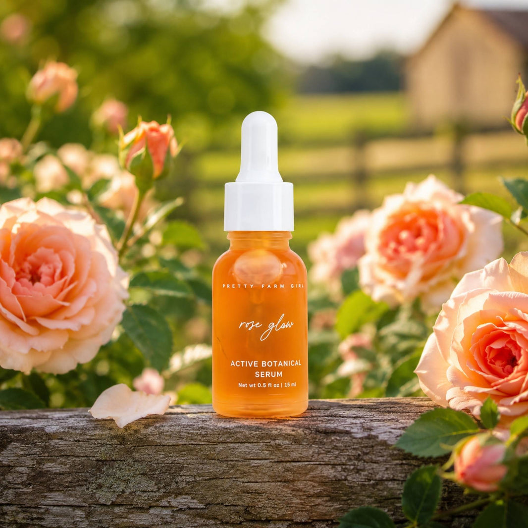 Rose Glow Anti-Aging Face Serum-Rose Glow Anti-Aging Face Serum