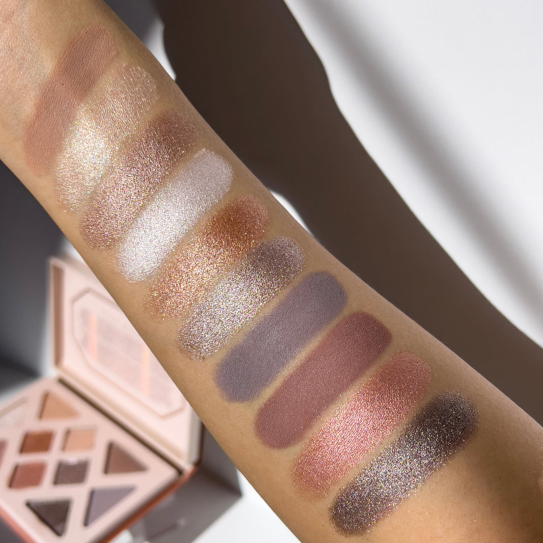Rose Quartz Crystal Eyeshadow Palette-Rose Quartz Crystal Eyeshadow Palette