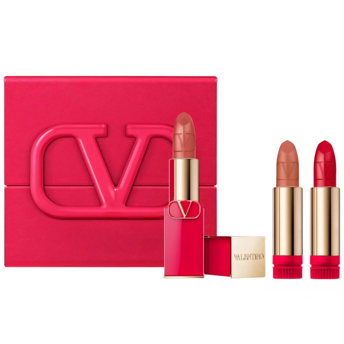 Rosso Valentino Couture Lipstick Set-Rosso Valentino Couture Lipstick Set