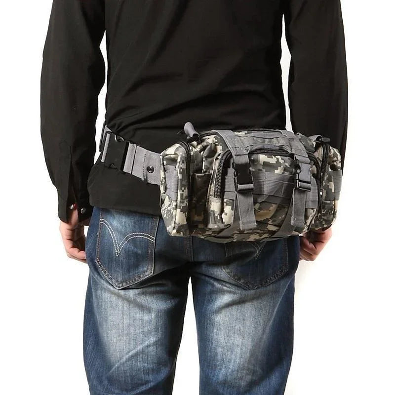 MELORDY Outdoor Waist Pack Chest Bag for Hunting Camping and Hiking - Lightweight Nylon Pouch-MELORDY Outdoor Waist Pack Chest Bag for Hunting Camping and Hiking - Lightweight Nylon Pouch
