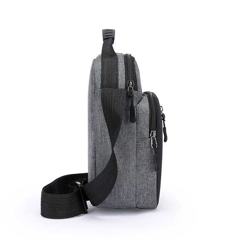 Unbranded Large Capacity Shoulder Bag for Men - Waterproof and Wear Resistant with Multiple Pockets-Unbranded Large Capacity Shoulder Bag for Men - Waterproof and Wear Resistant with Multiple Pockets